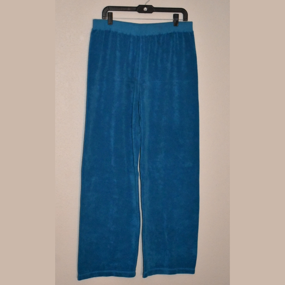 Velvet jogger pants